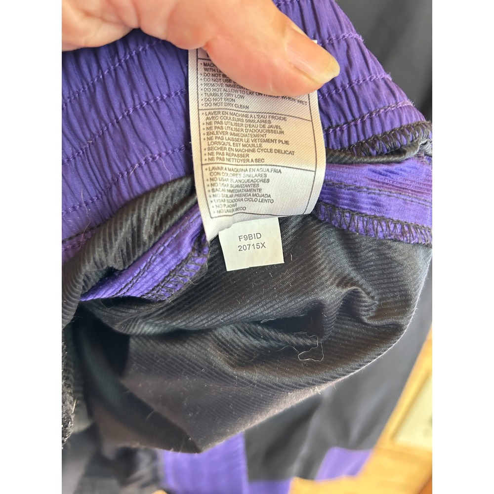 Nike Team Washington Huskies NikeFIT Storm Windbreaker Jacket Black Purple Large - Picture 12 of 13